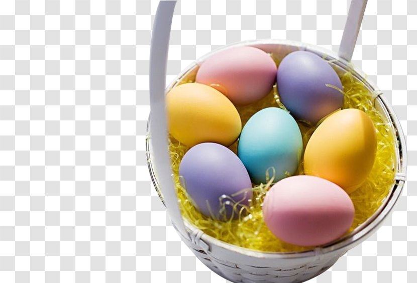Easter Bunny Egg Basket Wallpaper - Photography - Bucket Of Eggs Transparent PNG