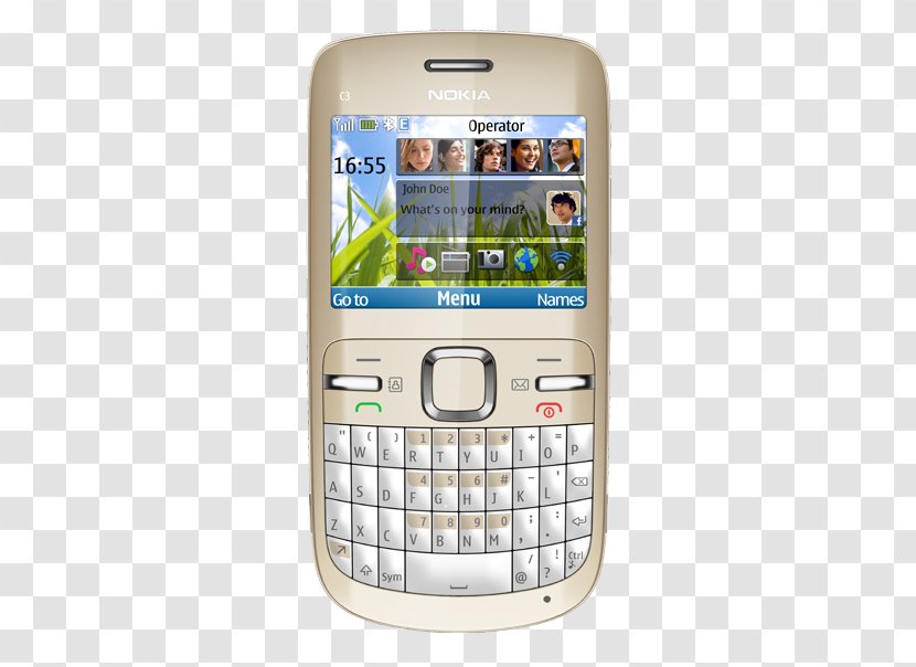 Nokia C3 Touch And Type X3 5320 XpressMusic Telephone - Technology - C300 Transparent PNG