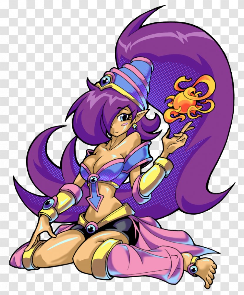 Shantae: Half-Genie Hero Shantae And The Pirate's Curse Art Dance Video Games - Vertebrate Transparent PNG