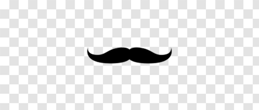 Hair - Black And White - Moustache Transparent PNG