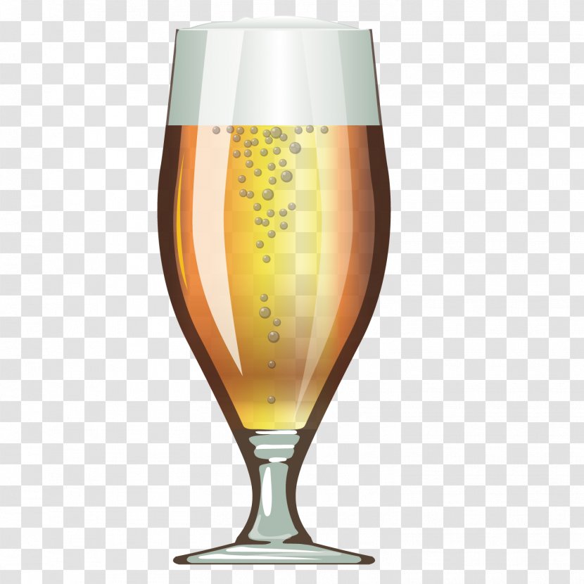 Low-alcohol Beer Glassware - Pint Glass - Vector A Of Transparent PNG