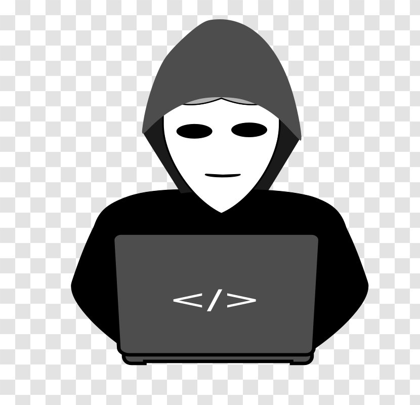 White Hat Security Hacker Anonymous Clip Art Transparent PNG
