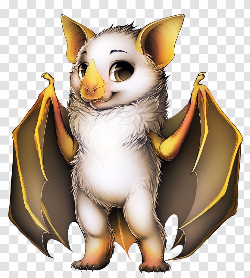 Vampire Bat Cat Furry Fandom Gray Wolf - Paw Transparent PNG
