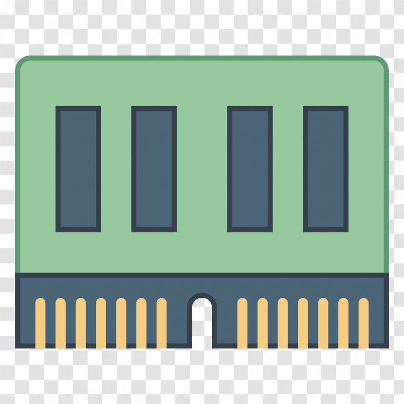 Computer Memory Vector - Ddr3 Sdram - Romper Transparent PNG