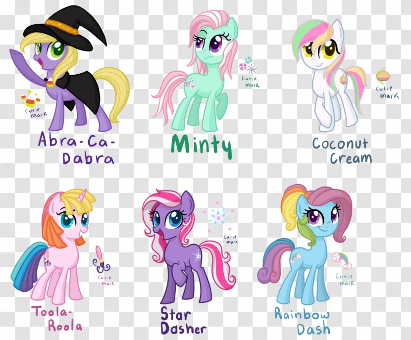 My Little Pony Rainbow Dash Rarity Cream Pie - Frame Transparent PNG