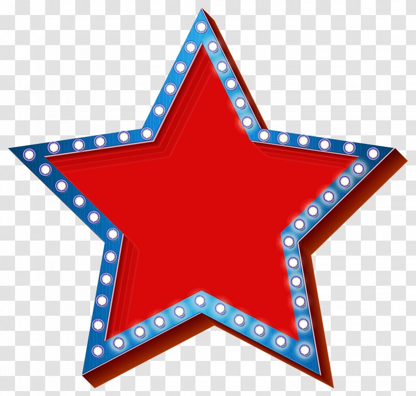 Blue Star - Patriotism - Electric Transparent PNG