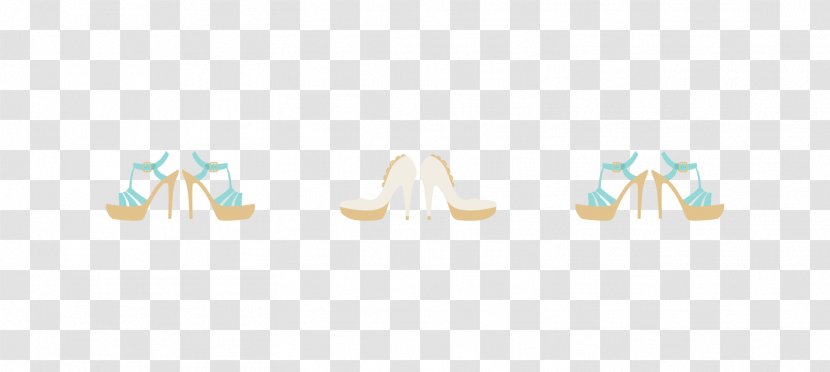 Angle Pattern - White - Cartoon Heels Transparent PNG