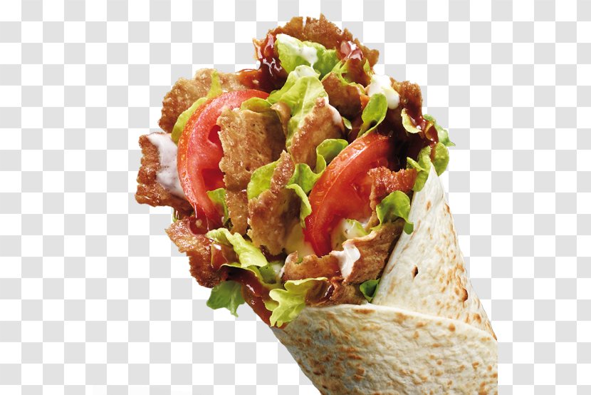 Wrap Doner Kebab Shawarma Pickled Cucumber Hamburger - Blt - Meat Transparent PNG