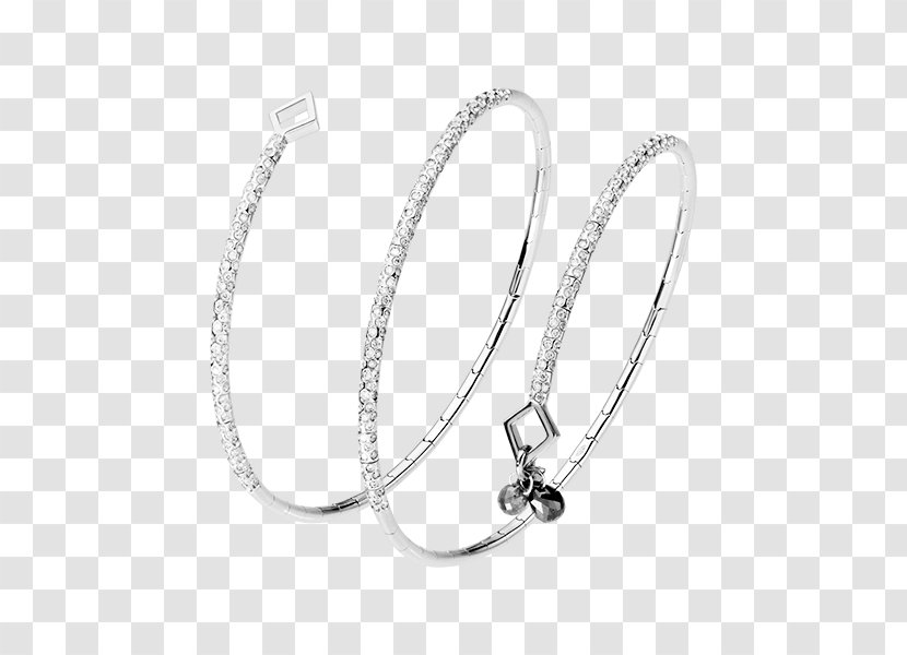 Bangle Bracelet Silver Body Jewellery Transparent PNG