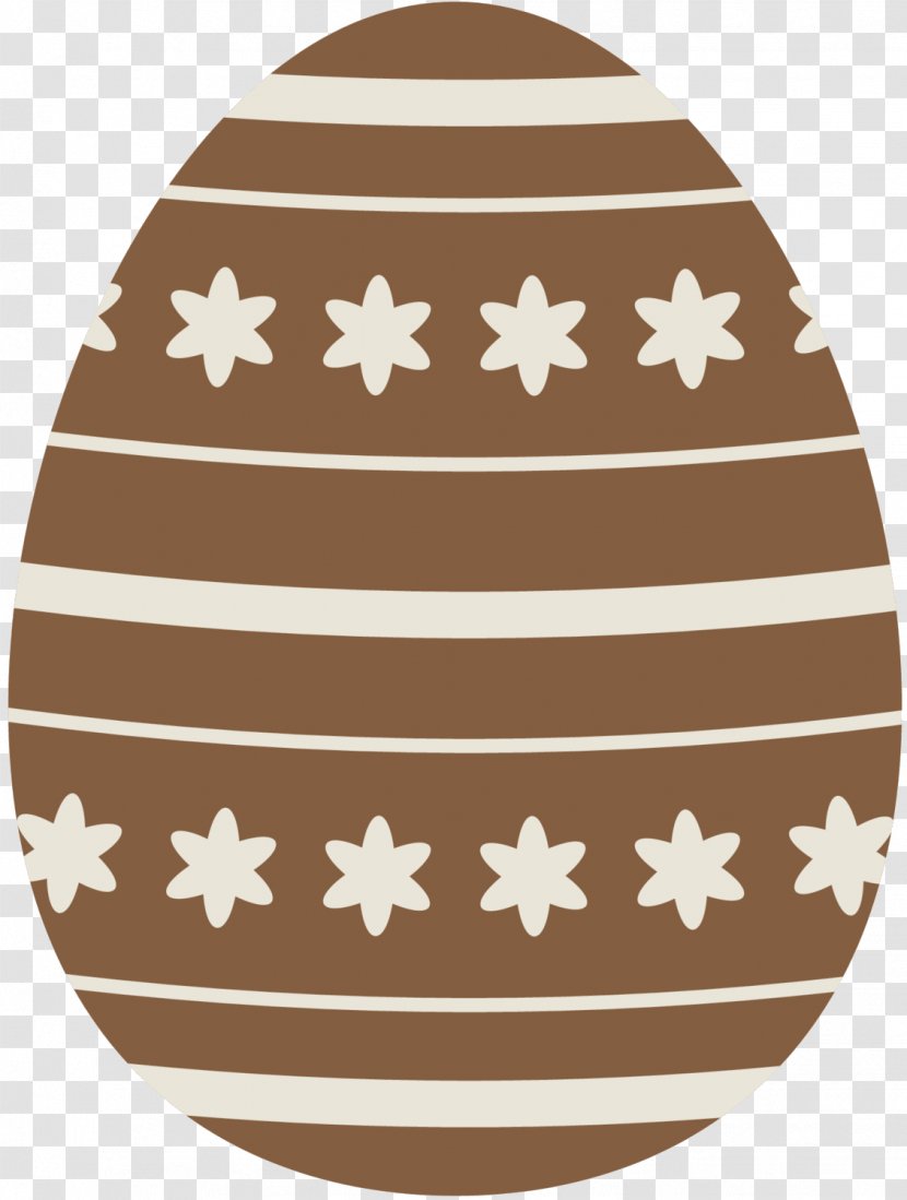 Easter Egg Vector Graphics Illustration Download Euclidean - Beige - Dark Chocolate Transparent PNG
