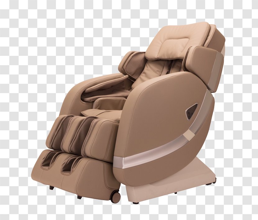 Recliner Massage Chair Shiatsu - Watercolor Transparent PNG