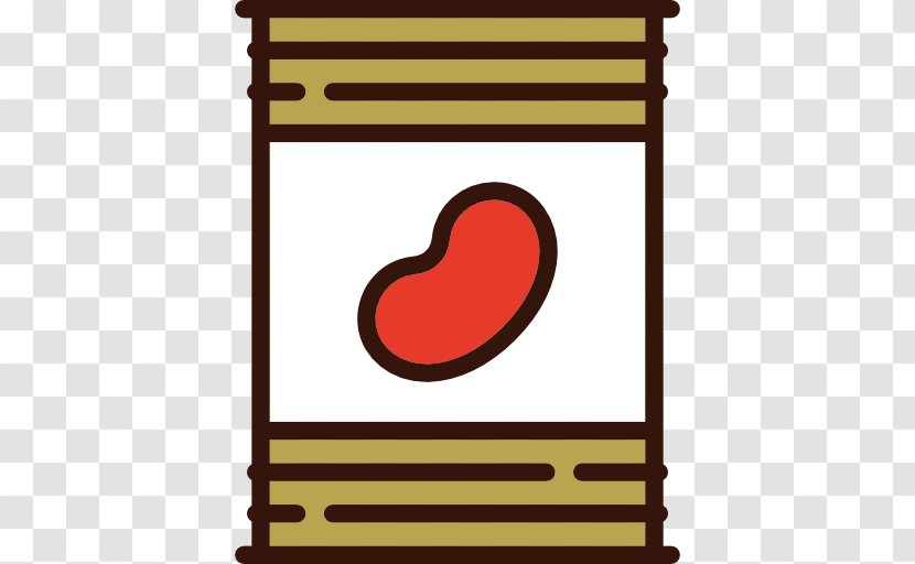 Pea Icon - Heart - Can Of Peas Transparent PNG