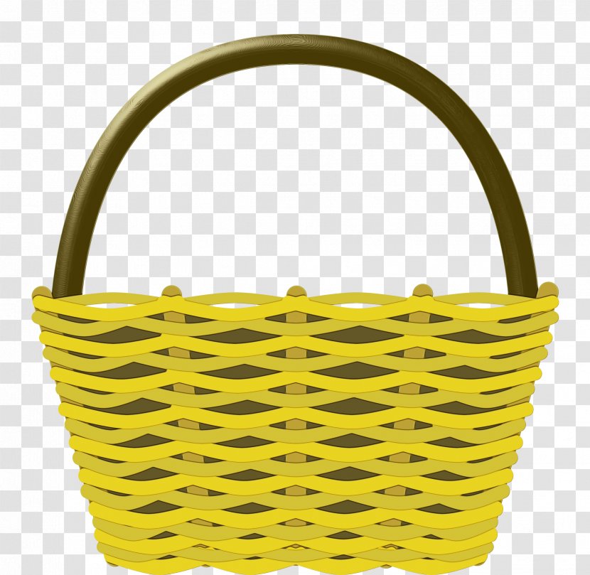 Easter Egg Background - Hamper - Picnic Basket Home Accessories Transparent PNG