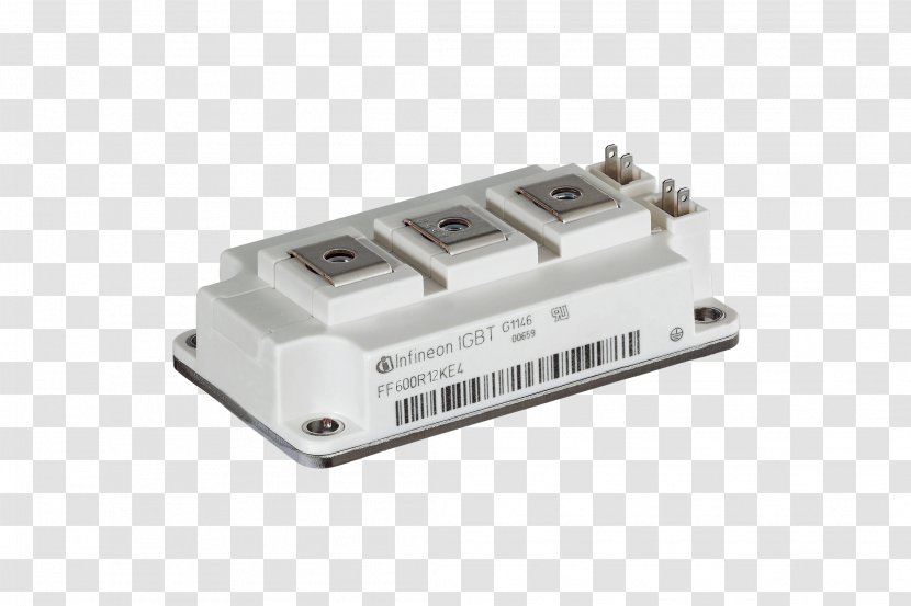 Insulated-gate Bipolar Transistor Infineon Technologies Power Module Electronics Electrical Switches - Voltage Transparent PNG