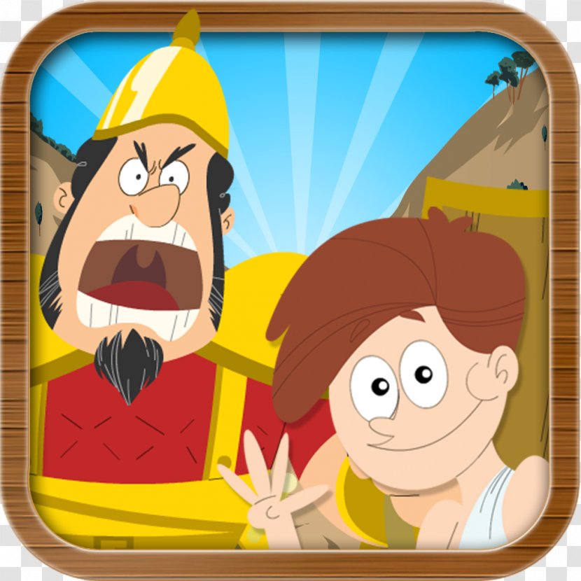 David & Goliath Bible Story Old Testament Noah's Ark - For Children Transparent PNG