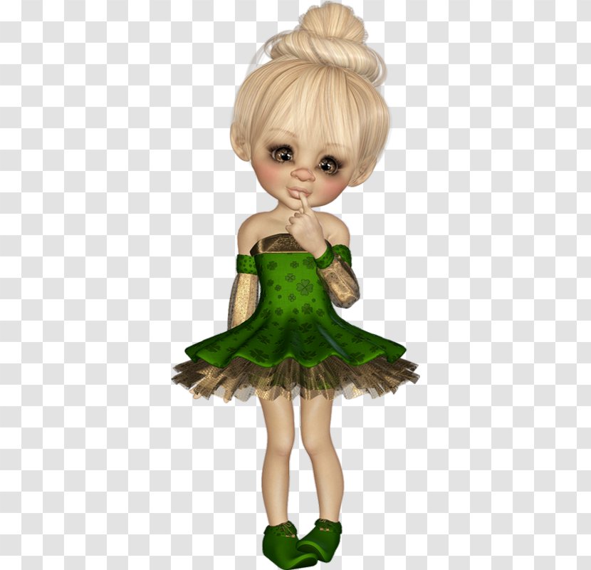 Fairy Green Toddler Brown Hair Blond - Fictional Character Transparent PNG