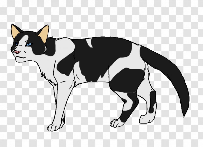 Whiskers Domestic Short-haired Cat Canidae Dog - Black And White Transparent PNG
