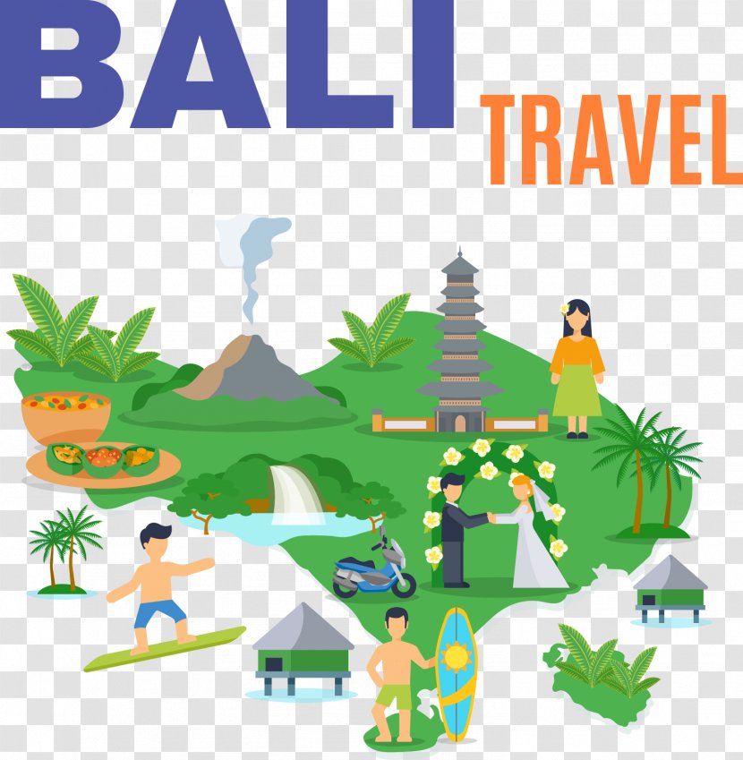 Bali Royalty-free Illustration - Grass - Vector Went To Paris Play Transparent PNG