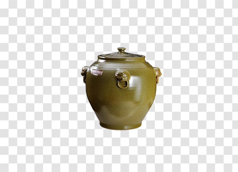Lid Barrel Ceramic Rice - Jingdezhen Lidded Jar Migang Bucket Of Tea At The End Transparent PNG