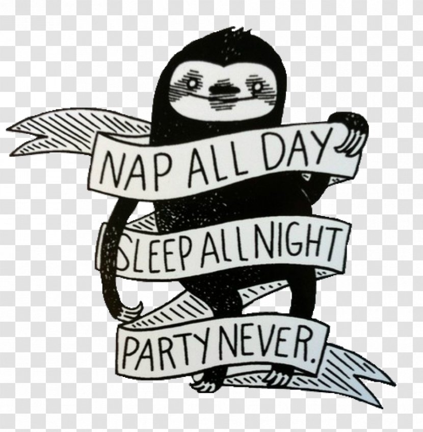 Nap Sleep Fatigue Sloth Laziness - Vertebrate Transparent PNG