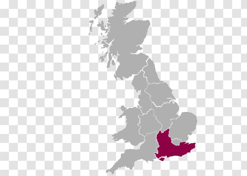 United Kingdom Blank Map Vector Graphics - Tree Transparent PNG