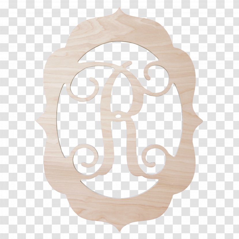 Monogram Wood Logo Paint Initial Transparent PNG