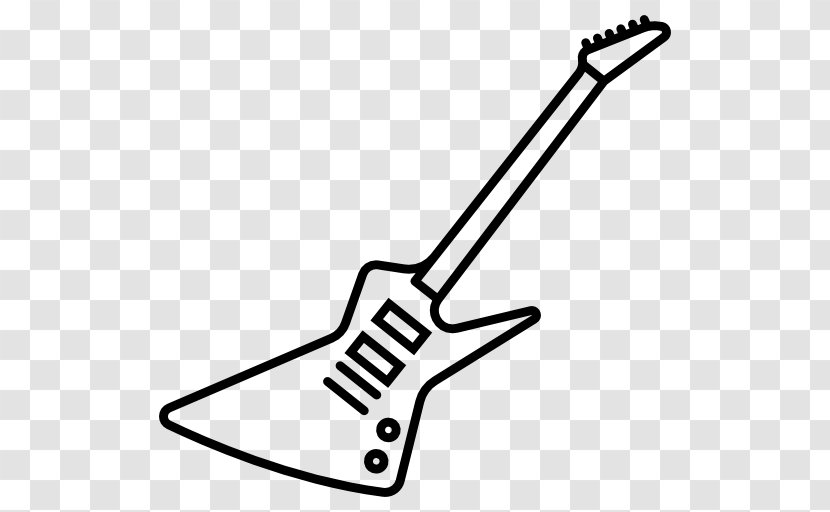 Electric Guitar Musical Instruments - Cartoon Transparent PNG