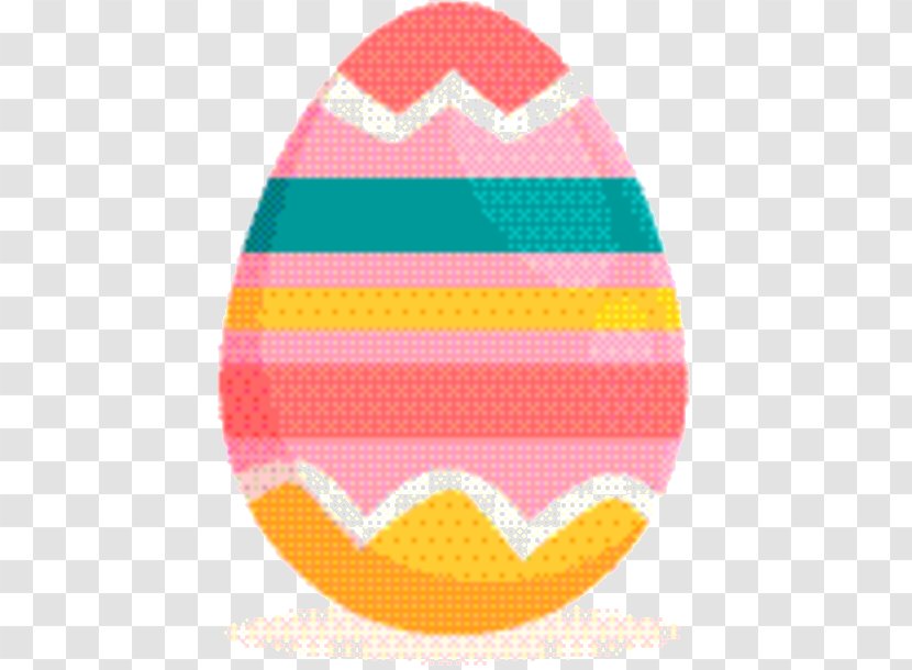 Easter Egg Background - Pink Yellow Transparent PNG