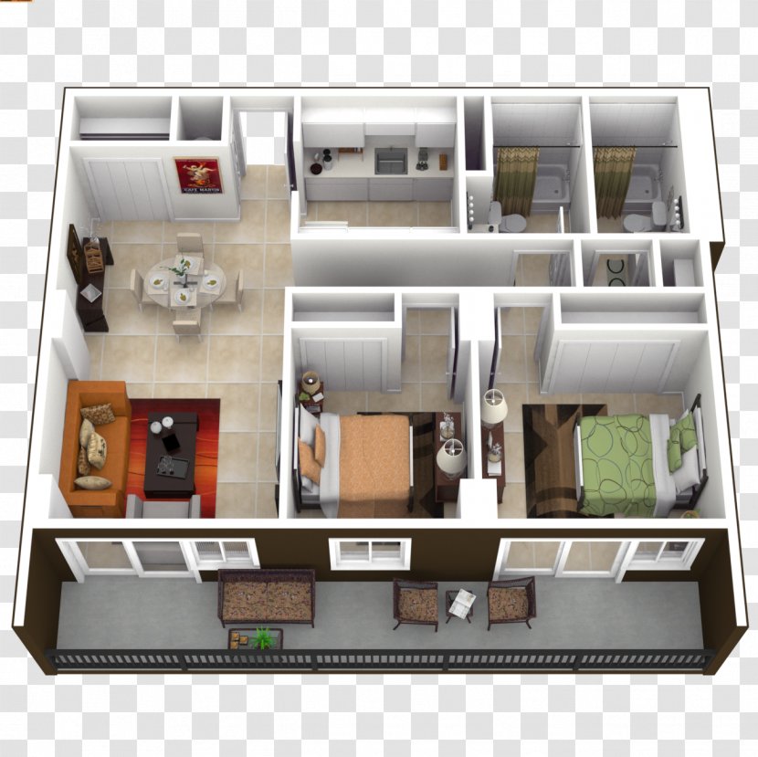 Park Place By The Bay Apartment Biscayne Floor Plan Renting - List Transparent PNG