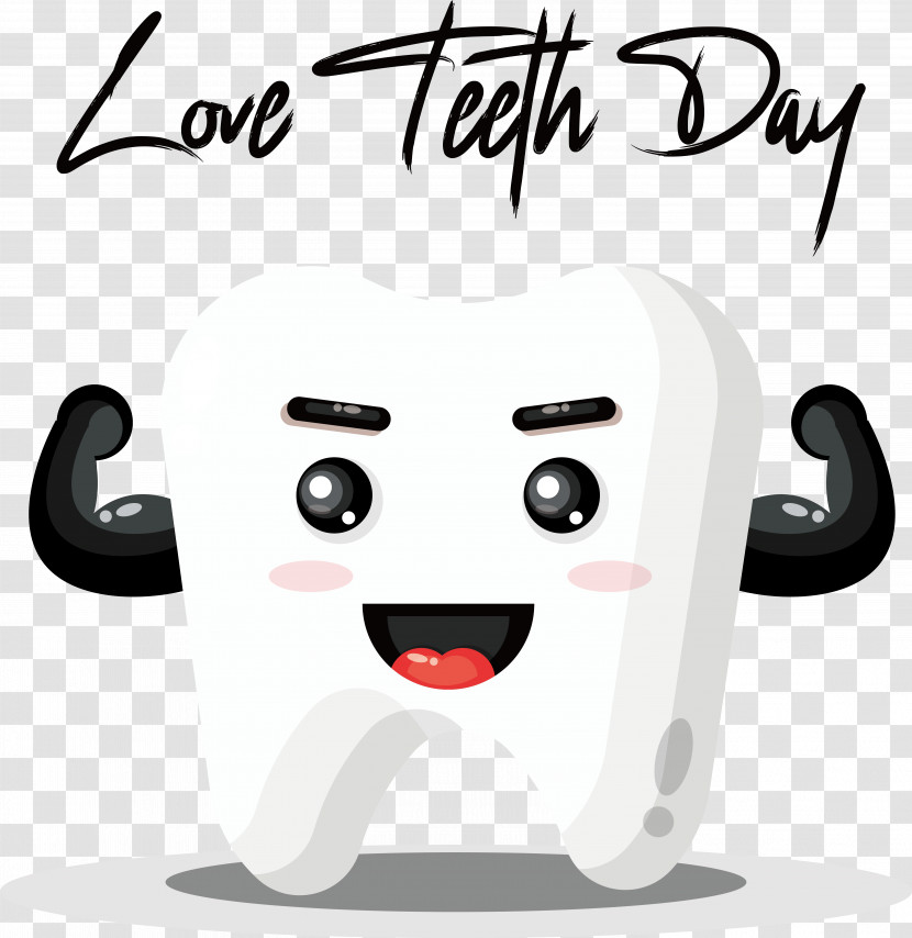 Love Teeth Day Teeth Transparent PNG