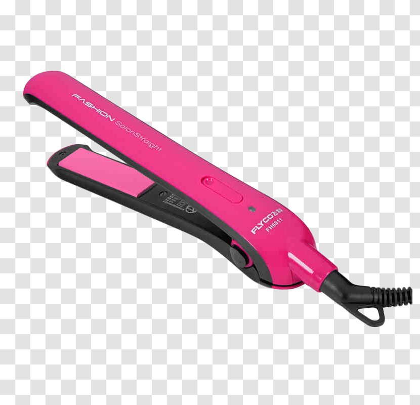Hair Iron Clipper Straightening Roller - Ms. Flying Branch Straighteners Transparent PNG