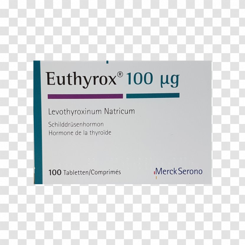 Switzerland Levothyroxine Tablet Sanofi - Merck & Co Logo Transparent PNG