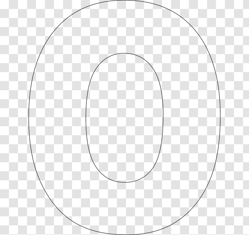 Shape Circle Block Letters Area Oval - Alphabet Transparent PNG