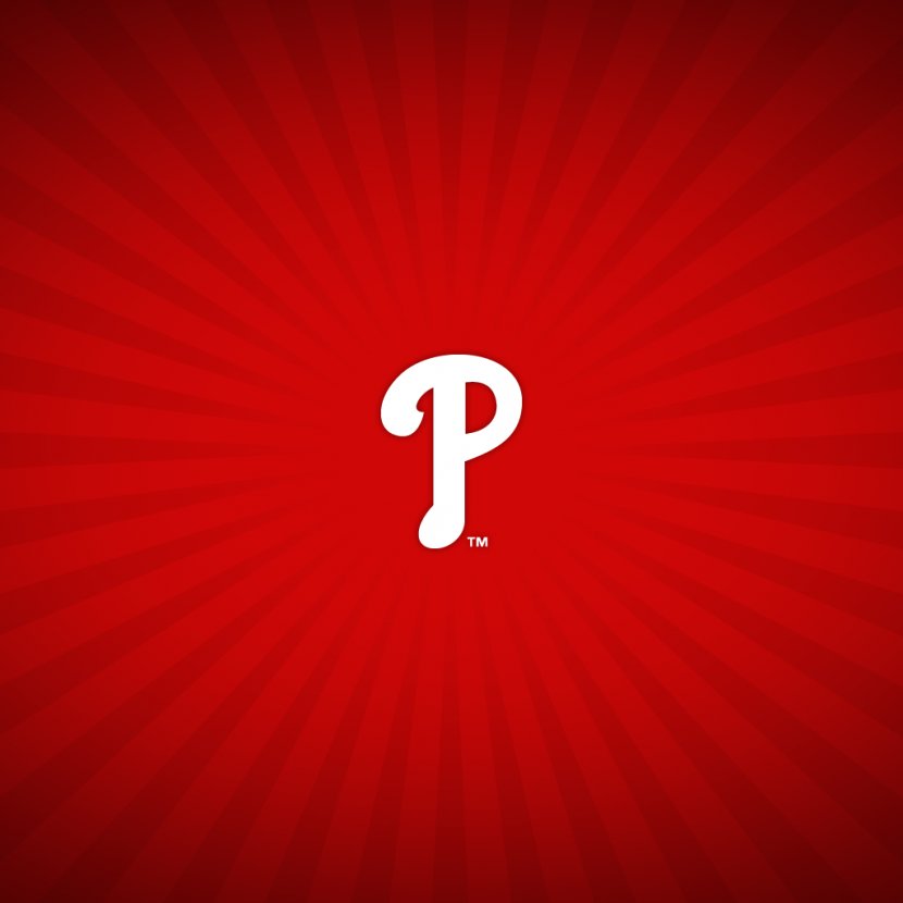 Philadelphia Phillies Citizens Bank Park MLB Logo Wallpaper - Red Transparent PNG