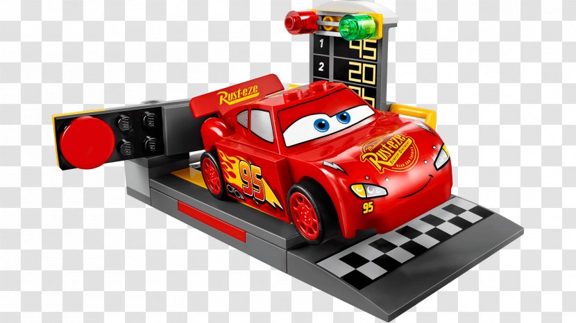 LEGO 10730 Juniors Lightning McQueen Speed Launcher Amazon.com Lego - Cars 3 - Toy Transparent PNG