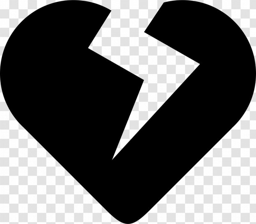 Broken Heart Vector Graphics Symbol - Logo Transparent PNG