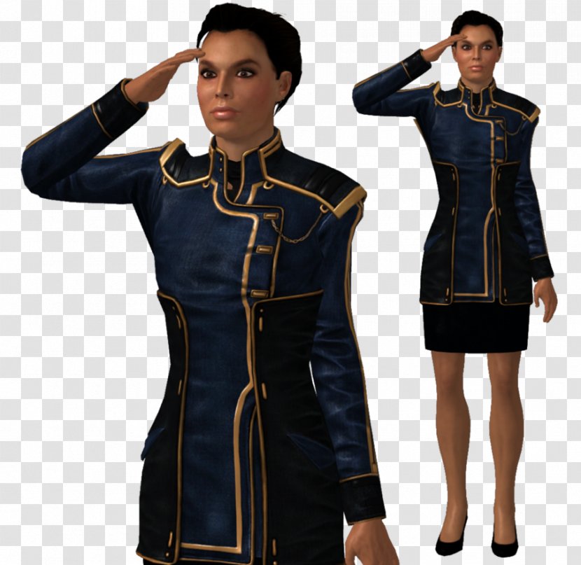 Mass Effect 3 Ashley Williams Clothing Dress BioWare - Electronic Arts Transparent PNG