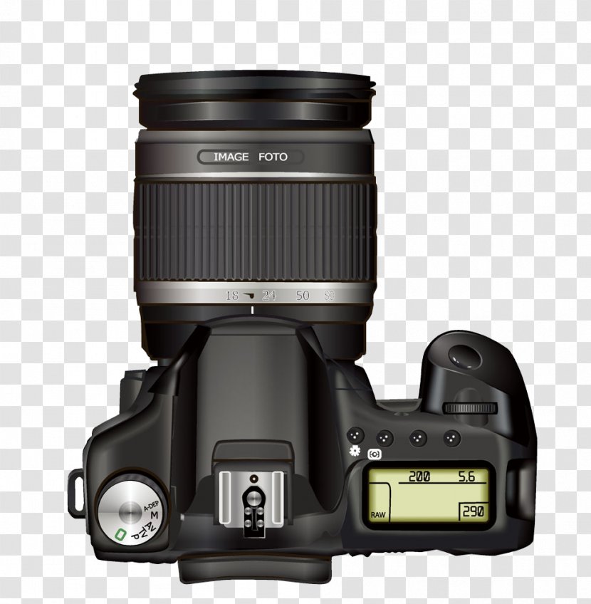 Canon EOS 50D 450D 40D 500D EF Lens Mount - Mirrorless Interchangeable Camera - Vintage Transparent PNG