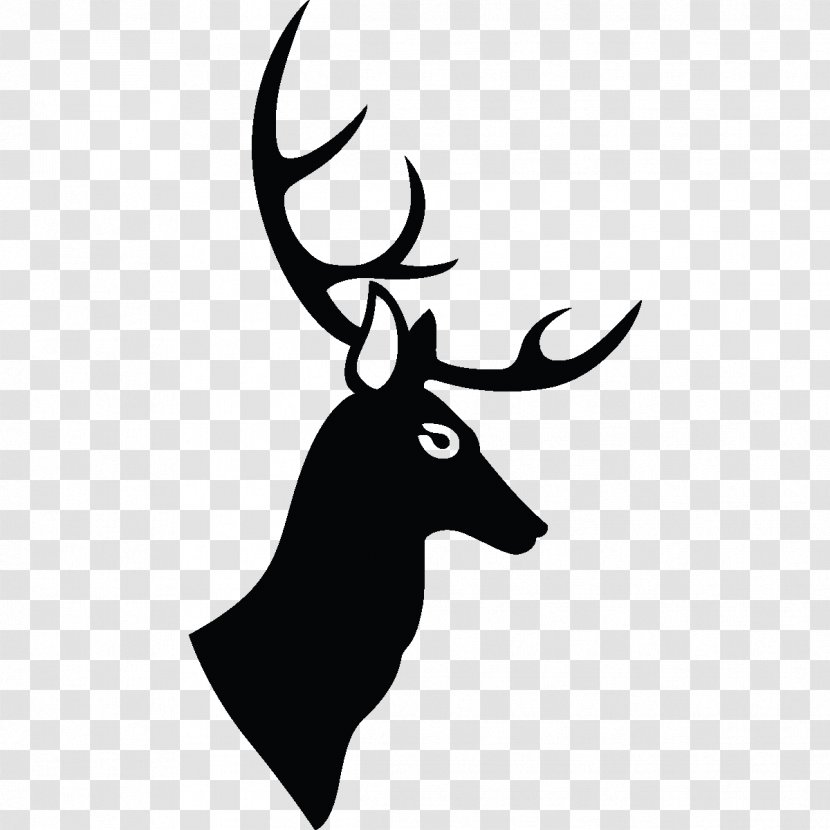 Reindeer Red Deer Antler Drawing - Idea Transparent PNG