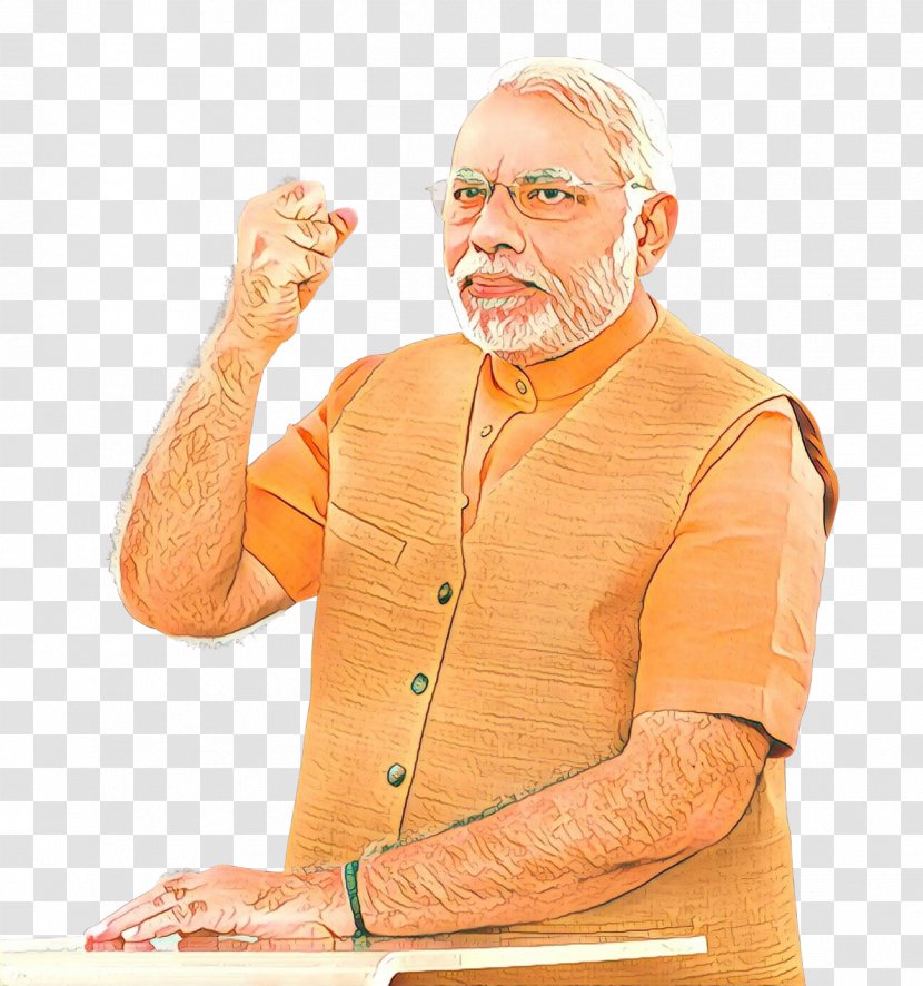 Narendra Modi - Gesture - Bharatiya Janata Party Transparent PNG