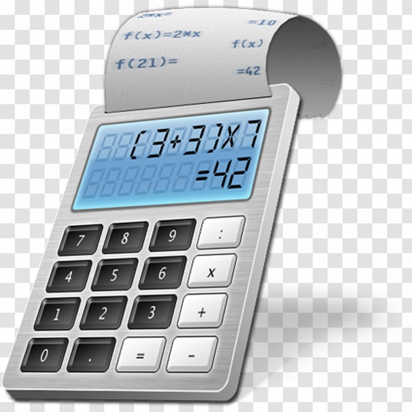 Scientific Calculator Graphing Calculation - Office Equipment Transparent PNG