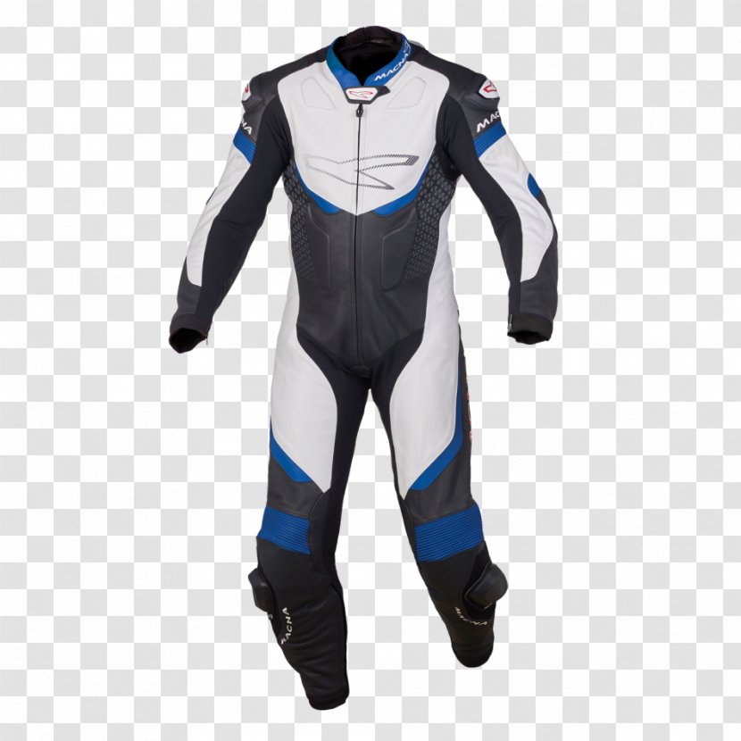 Motorcycle Personal Protective Equipment Blue White Clothing - Leather Transparent PNG
