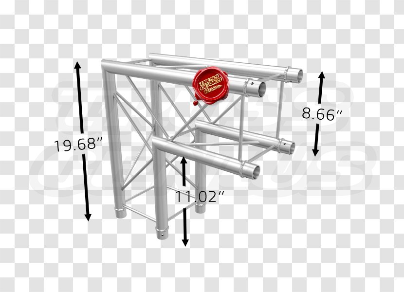 Table Car Furniture - Metal - Square Tube Transparent PNG