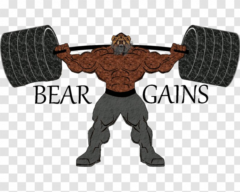 Weight Training Bodybuilding Olympic Weightlifting Barbell Muscle - Gym T-shirt Design Transparent PNG