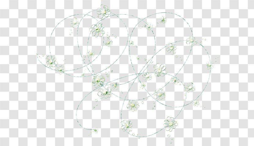 Floral Design Green Product - Flower - Halo Picture Material Transparent PNG