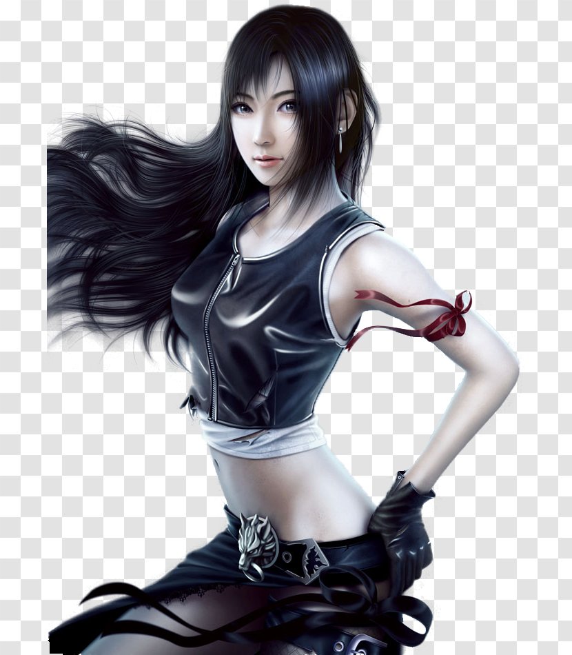 Final Fantasy VII: Advent Children Tifa Lockhart XIII-2 - Watercolor - Render Font Transparent PNG