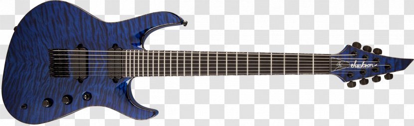 Electric Guitar Jackson Guitars Seven-string Soloist - String Instrument Accessory Transparent PNG