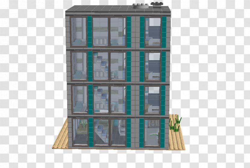 Shelf Bookcase Glass Unbreakable - Lego Apartment Transparent PNG