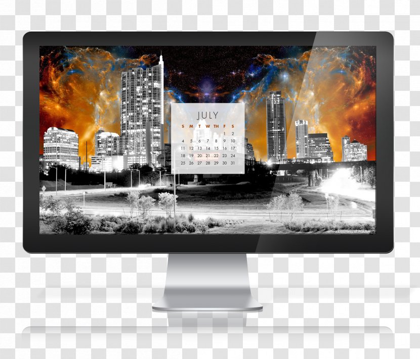 Computer Monitors Display Device LCD Television Desktop Wallpaper Advertising - Apple Mobile Phone Products In Kind Transparent PNG
