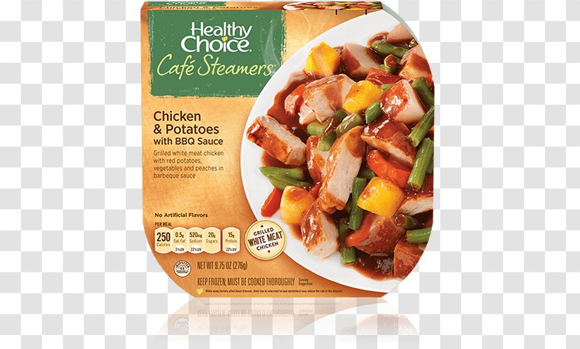 Barbecue Chicken Pesto Roast Healthy Choice Vegetable - Lean Cuisine Transparent PNG